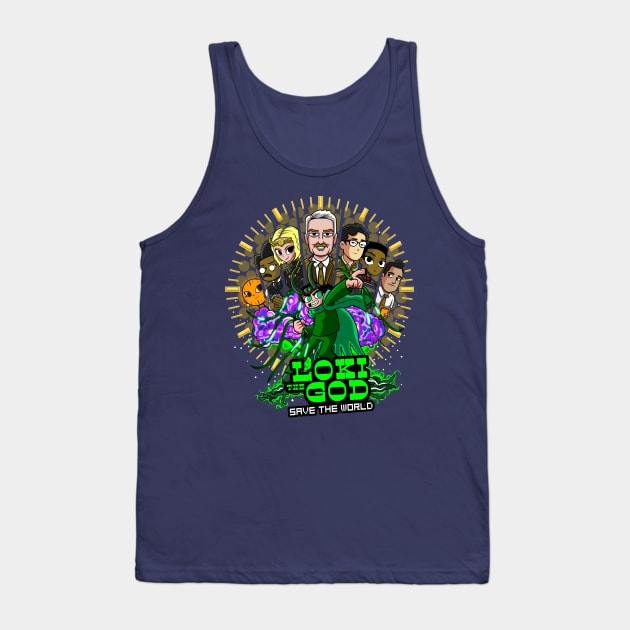 The God Save the World Tank Top by MarianoSan